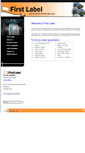 Mobile Screenshot of firstlabel.co.nz